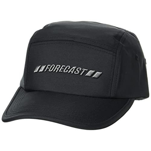 フォーキャスト カジュアルキャップ ジェットキャップ 頭回り57~60cm メンズ ブラック F