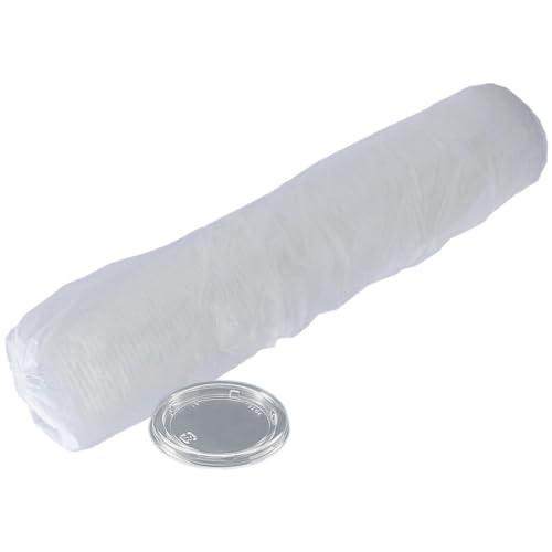 リスパック クリーンカップ 丸型 90 TCL フタ 100枚入り クリア PAPT386