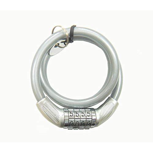 ゴリン ミニ4連ダイヤル錠 G-221W SI シルバー