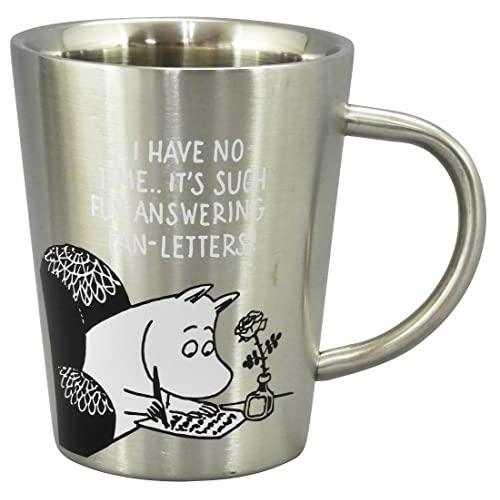 MOOMIN (ムーミン) ステンレス マグカップ 二重構造 約360ml レター ムーミン グッズ...