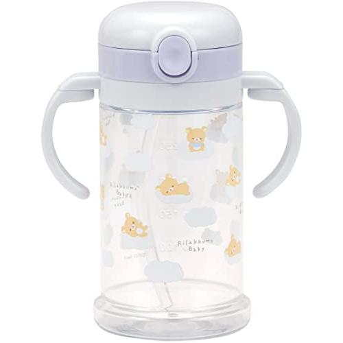 スケーター(Skater) ベビー用 マグカップ リラックマ ベビー 370ml ストロー付き コッ...