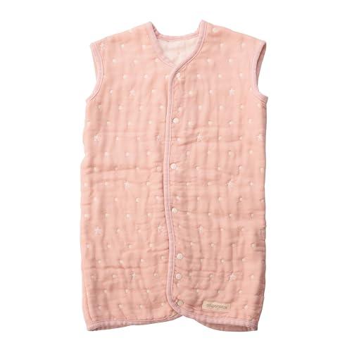 ［アンジェロラックス］ スリーパー 赤ちゃん 新生児 日本製 6重 綿 オールシーズン/ガーゼスリー...