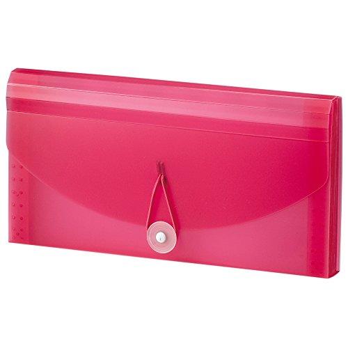 セキセイ セマック ドキュメントファイル 長3(A4 3つ折) レッド MA-2112