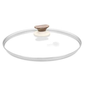 グリーンパン ガラス 蓋 24cm 全面物理強化 ウッドビー 専用 ツマミ 熱くならない ウッド調 CW002466-002