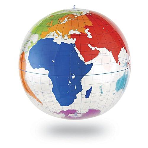 ラーニング リソーシーズ Inflatable Labeling Globe 書いて消せる地球儀 (...