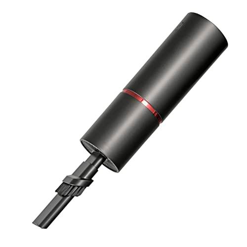 オーム(OHM) 電機 充電式ハンディクリーナー ブロワー機能付き 掃除機 ブラック 円柱型 コンパ...