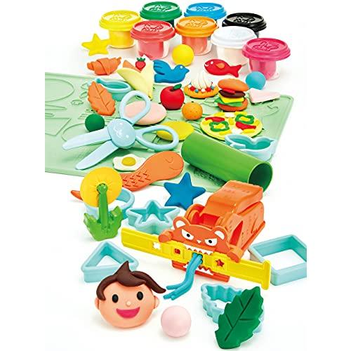 ねんDo おおきなねんど版のきほんセット グリーン