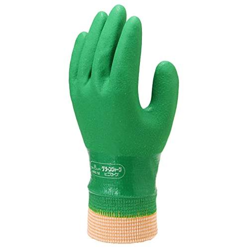 ショーワグローブ 10双パック簡易包装グリーンジャージ Mサイズ 10双入