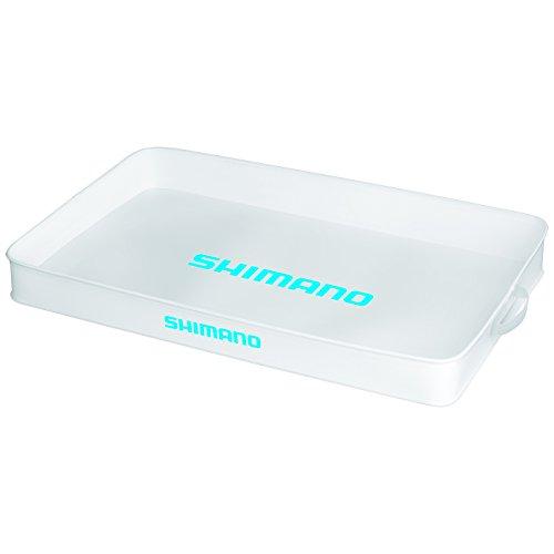 シマノ(SHIMANO) トランクタックルトレー(ハードタイプ) ホワイト L BK-032Q