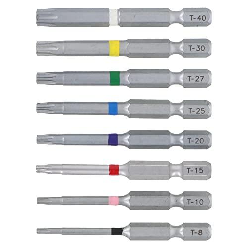 高儀(Takagi) EARTH MAN 六角軸へックスローブビット8本組 ヘックスローブネジ・いじ...