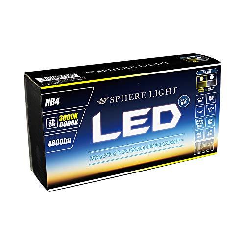 スフィアライト(Spherelight) 車用 LEDフォグライト HB4 コンバージョンキット デ...