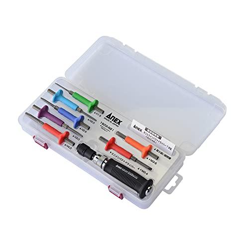 アネックス(ANEX) インパクトドライバー ミニタイプ ネジ取り ケース付 ビット7本組 No.1...