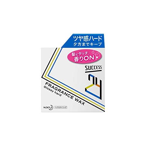 サクセス 24 フレグランス ワックス  グロッシーハード  80g〈 髪にタッチ 香りオン 髪型も...