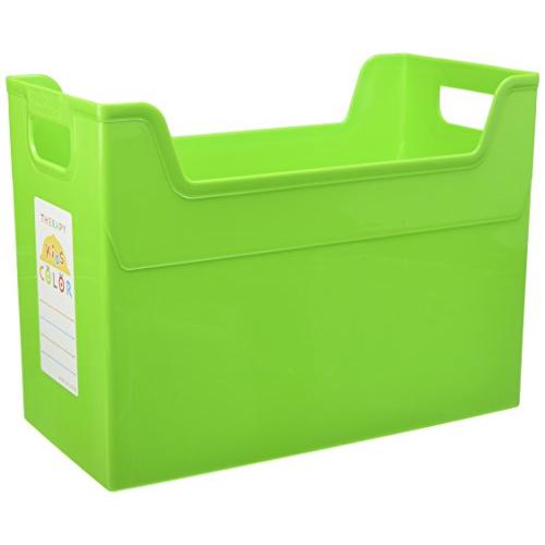 ナカバヤシ ファイルボックス 書類収納ボックス A4ワイド グリーン フボ-TCW4KG
