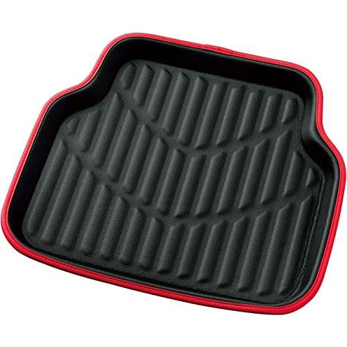 ボンフォーム(BONFORM) カーマット 3Dレザーマット 普通車 リヤ 1枚 防水 丸洗いOK ...