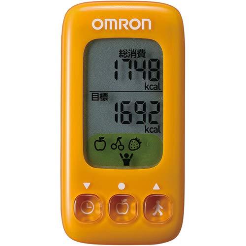 オムロン 活動量計（オレンジ）OMRON カロリスキャン HJA-314-YR