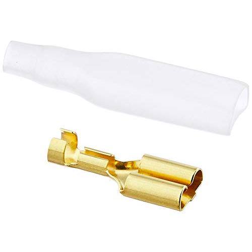 エーモン(amon) 平型端子セット 250型 AV(S)0.5~2sq 10セット 3309