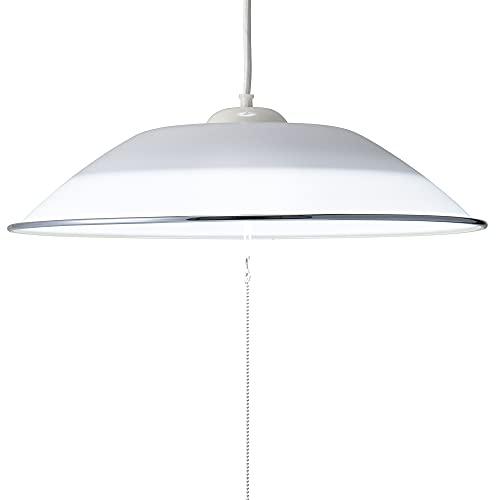 オーム電機 LED洋風ペンダントライト 8畳用 昼光色 LT-Y40D8G-W1 06-3873 O...