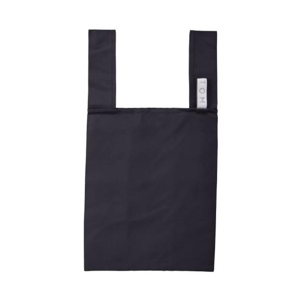 MOTTERU／モッテル クルリト デイリーバッグ チャコールブラック | エコバッグ おしゃれ 折...