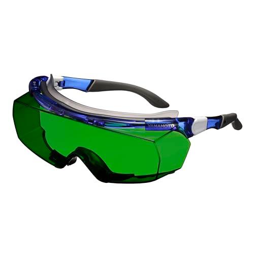 山本光学 YAMAMOTO SNW-770 オーバーグラス 遮光用 保護めがね 上部クッションバー&amp;...