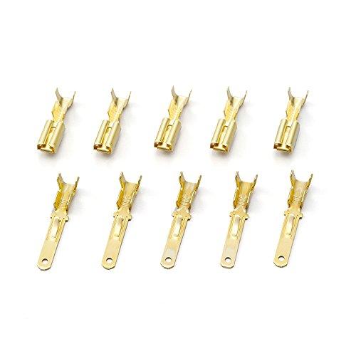 デイトナ(Daytona) バイク用 平型端子セット 110型 5個セット 96160