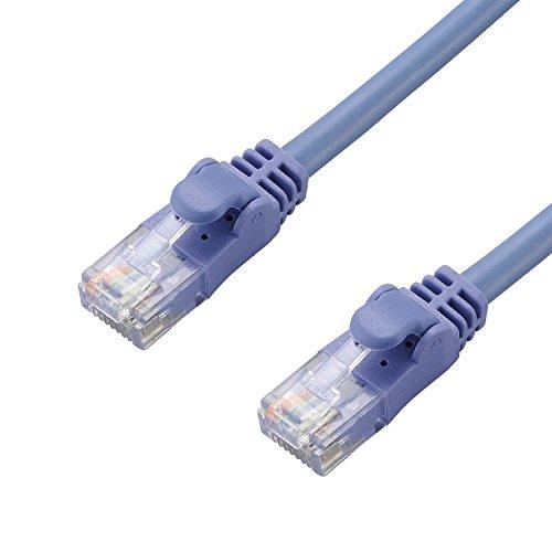エレコム LANケーブル CAT6 1m 爪折れ防止コネクタ cat6準拠 スタンダード ブルー L...