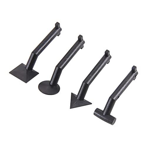 プロクソン(PROXXON) ペンサンダー用先端アーバーB4種 四角・丸・三角・台形 No.2882...