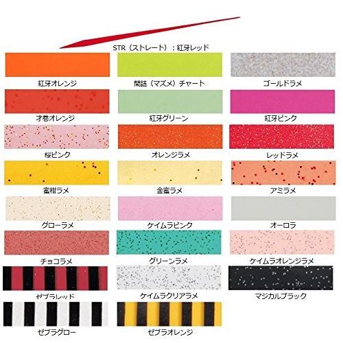 ダイワ(DAIWA) タイラバ 紅牙 シリコンネクタイ STR (ストレート) レッドゼブラ ルアー
