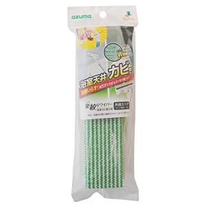 アズマ 浴室天井用ワイパースペア 浴室カビ取り楽絞りワイパースペア 18×4.5cm 洗剤不要 SP391｜川西ストア