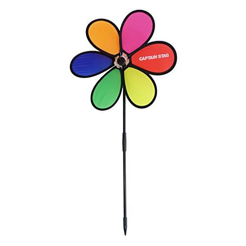 キャプテンスタッグ デコ ウインドスピナー(フラワー) UM-1833