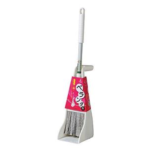 アズマ 外ほうき プチチリトーレベランダ用 チリトリ幅:約9cm 全長:約41?56cm コシのある穂で重いゴミもしっかり掃けます。 AZ190｜hapitize