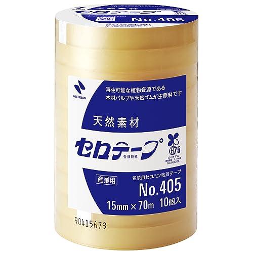 ニチバン セロテープ 大巻 15mm幅 70m巻 10巻入 405-15×70
