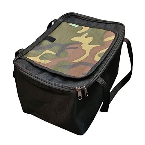 ビバリア ビバキャリー M ブラックフォレスト 保温も保冷もできるペット用ソフトキャリーバック