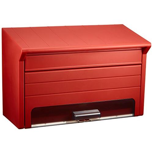 グリーンライフ ポスト 壁掛け日本製 サビないプラスチック製 A4封筒(角形2号)対応 南京錠取付可...