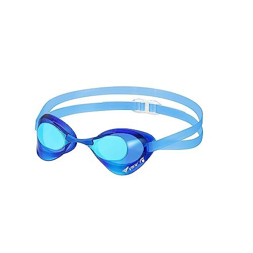 ビュー スイミングゴーグル Blade 日本製 レーシング ミラータイプ ノンクッション 10歳〜大...