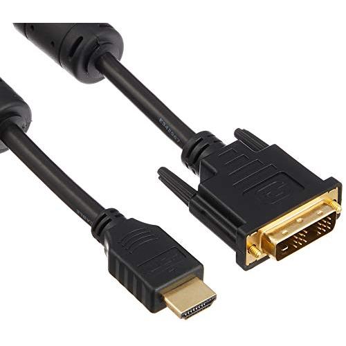 バッファロー BSHDDV50BK HDMI:DVI変換ケーブル コア付 5.0m フ