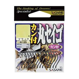 ささめ針(SASAME) RI-05 カン付丸セイゴブラック 10号｜川西ストア