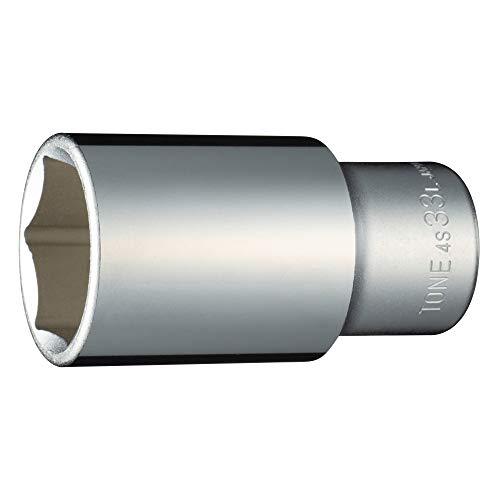 トネ(TONE) ディープソケット(6角) 4S-33L 差込角12.7mm(1/2) 二面幅33m...