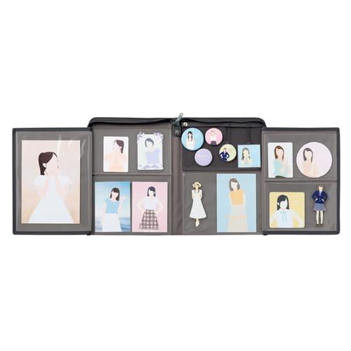 リヒトラブ myfa 推し活 祭壇 ディスプレイ コレクションスタンド チャコールブラック A330...