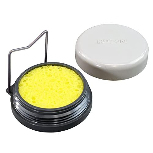 ホーザン(HOZAN) コテ台ソルダースタンド 携帯に便利なフタ付きコテ台 ガスケット内蔵で水漏れし...