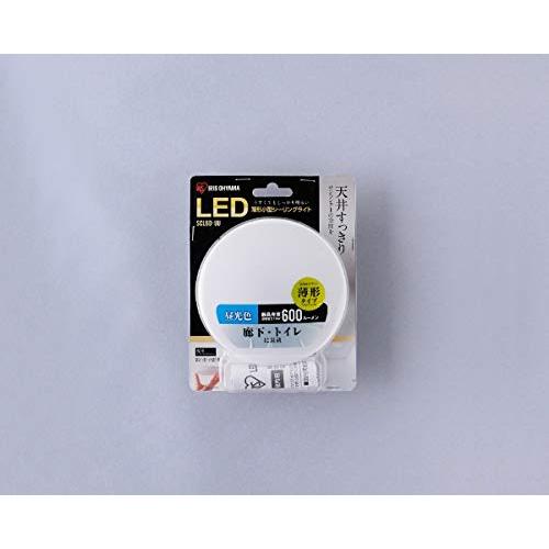 アイリスオーヤマ LEDシーリングライト 小型 薄形 昼光色 600lm SCL6D-UU