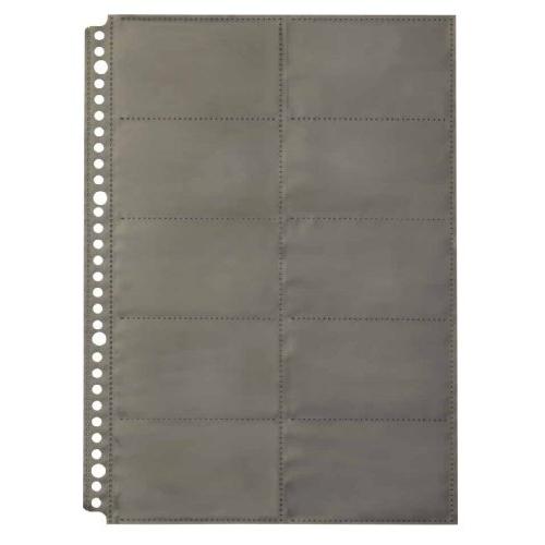 キングジム(Kingjim) 名刺ホルダー 台紙 ショットドックス 差替式 A4 36SDD 黒