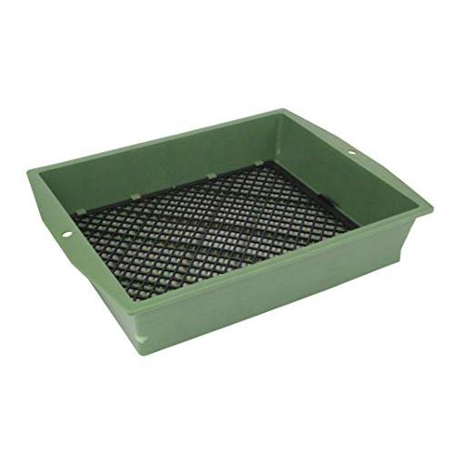 千吉(Senkichi) プラふるい 目の大きさが変えられる 4mm/10mm 外径365×275m...