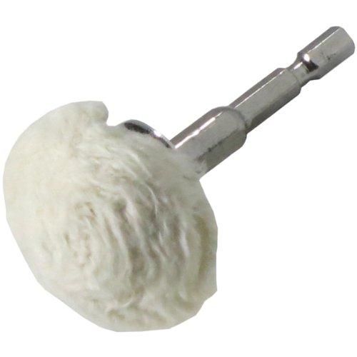 ヤナセ インパクト用 軸付きのこ羽布 6.35mm軸 φ50×20×6.35 KBF50N