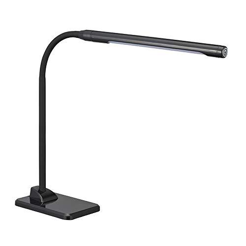 オーム電機 LEDデスクライト 3段階調光 ブラック DS-LD42AG-K 06-3660 OHM