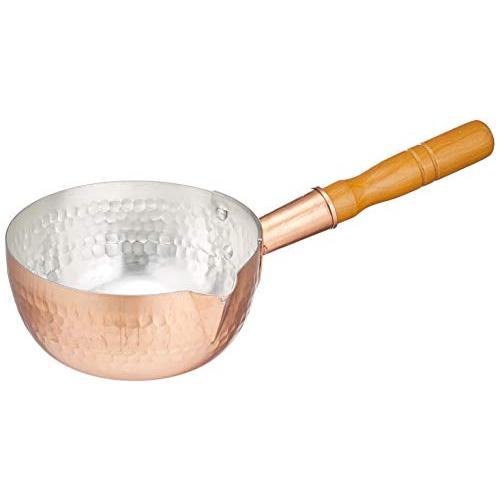 丸新銅器 雪平鍋 銅 15cm