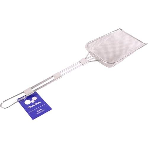 スリースノー プロ角フライヤー 小 18-8ステンレス 揚げアミ 四角 業務用 燕三条 日本製 Th...