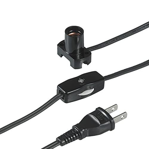 エルパ(ELPA) コード付ソケット 照明 簡易照明 電球 E12 中間スイッチ 1A 125V ブ...