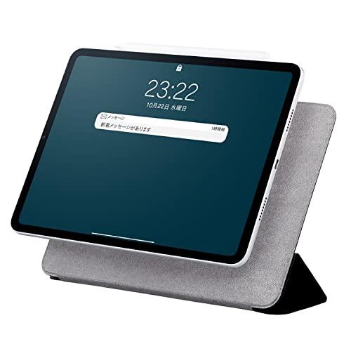 エレコム iPad Pro 11 第4世代 (2022年) マグネットケース カバー 磁気吸着 Ap...