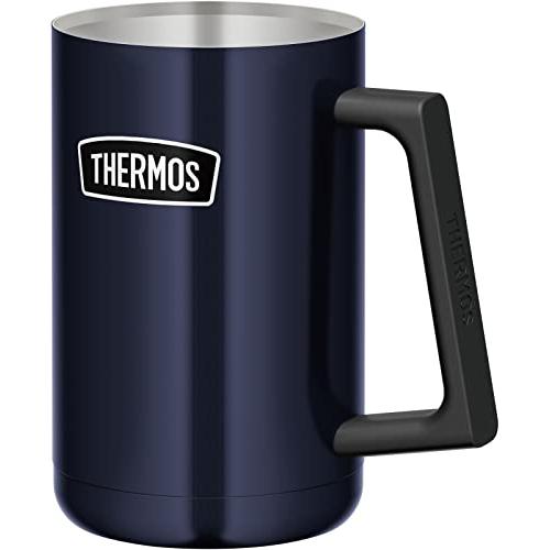 サーモス アウトドアシリーズ 真空断熱ジョッキ 600ml ミッドナイトブルー ROD-008 MD...